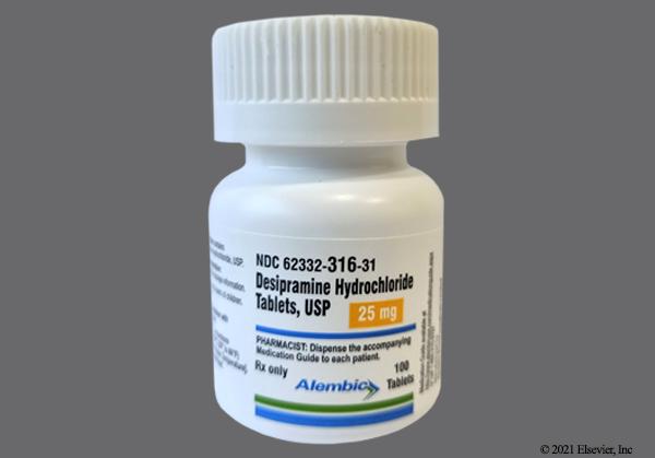 Tofranil 25 mg tdah