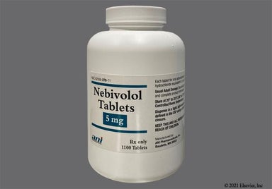 White Round A49 - Nebivolol 5mg Tablet