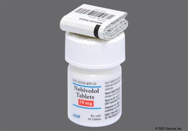 White Round A50 - Nebivolol 10mg Tablet