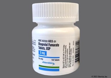 White Round B 3 - Bisoprolol Fumarate 5mg Tablet