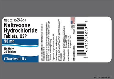 Yellow Oval Ce 38 - Naltrexone Hydrochloride 50mg Tablet
