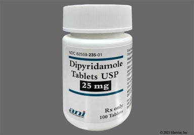 White Round An And 35 - Dipyridamole 25mg Tablet