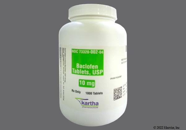 Baclofen 10mg tablets