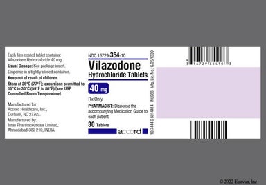 Blue Oval Fr3 - Vilazodone Hydrochloride 40mg Tablet