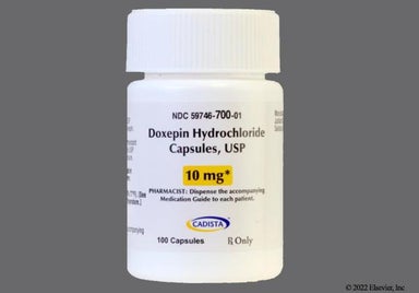 White Capsule C700 - Doxepin Hydrochloride 10mg Capsule