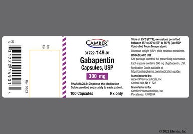 Yellow A 470 - Gabapentin 300mg Capsule