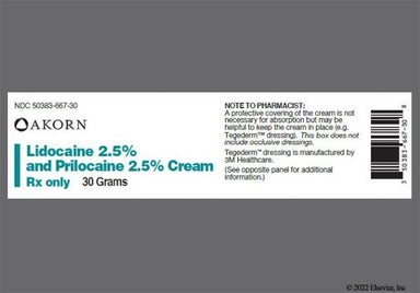 Not applicable - Lidocaine/Prilocaine 2.5%-2.5% Topical Cream