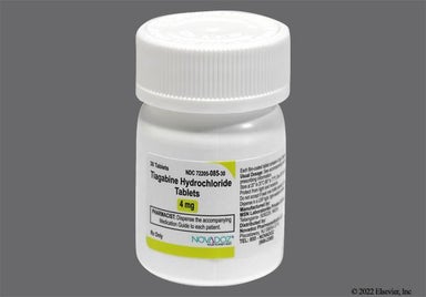 Yellow Round 4 And Mt - Tiagabine Hydrochloride 4mg Tablet