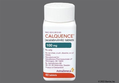 Orange Oval Aca 100 - CALQUENCE 100mg Tablet