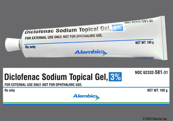 Diclofenac Gel Tube Size