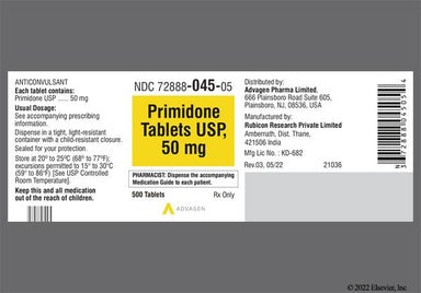 White Round Logo 39 - Primidone 50mg Tablet