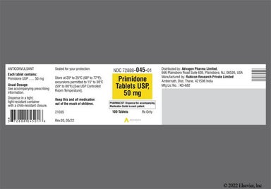 White Round Logo 39 - Primidone 50mg Tablet