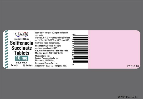 Vesicare Ditropan 5mg