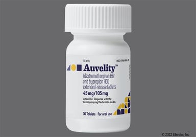 Beige Round 45/105 - Auvelity 45mg-105mg Extended-Release Tablet