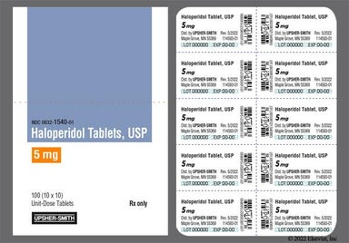 Orange Round AC 154 - Haloperidol 5mg Tablet