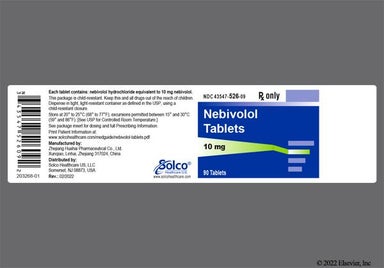 Pink Triangle 673 And S - Nebivolol 10mg Tablet