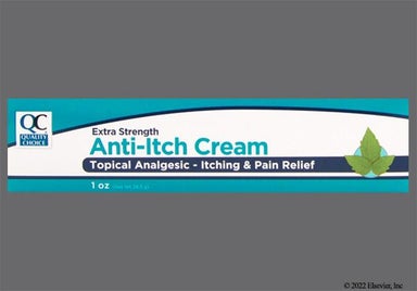 Not applicable - Quality Choice Anti-Itch Extra Strength 2%-0.1% Topical Cream