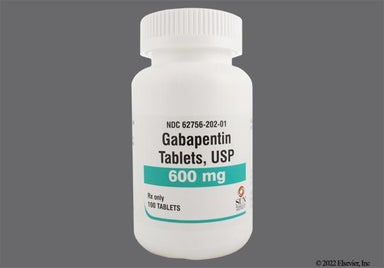 White Oval 2 02 - Gabapentin 600mg Tablet