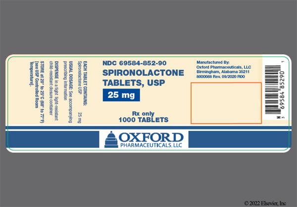 Spironolactone (aldactone) 25 mg tablet