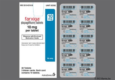 Yellow Diamond 1428 - Farxiga 10mg Tablet
