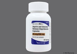 Aggrenox (aspirin / dipyridamole): Uses, Side Effects, Dosage & Reviews