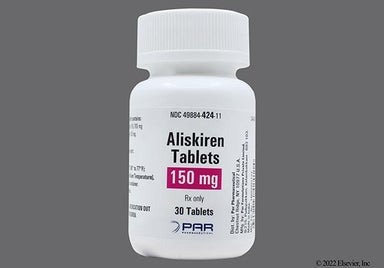 Pink Round 590 And E - Aliskiren 150mg Tablet