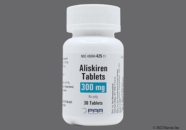 Brown Oval 591 And E - Aliskiren 300mg Tablet