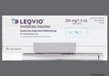 yellow - LEQVIO 284mg/1.5mL Solution for Injection