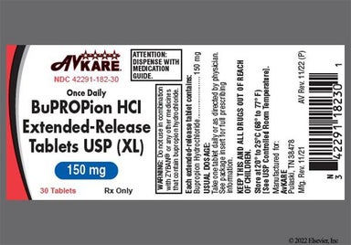White Round A 101 - Bupropion Hydrochloride 150mg Extended-Release (XL) Tablet