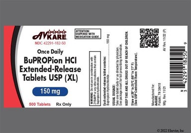White Round A 101 - Bupropion Hydrochloride 150mg Extended-Release (XL) Tablet