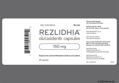 White Olu 150 - REZLIDHIA 150mg Capsule
