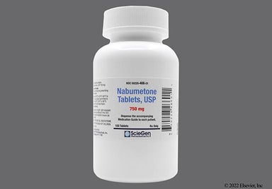 White Oval Sg And 466 - Nabumetone 750mg Tablet