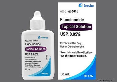 colorless - Fluocinonide 0.05% Topical Solution