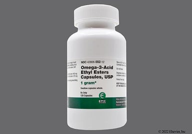 Yellow Pc25 - Omega-3-Acid Ethyl Esters 1g Softgel