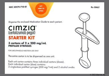 yellow - Cimzia 200mg/mL Starter Kit