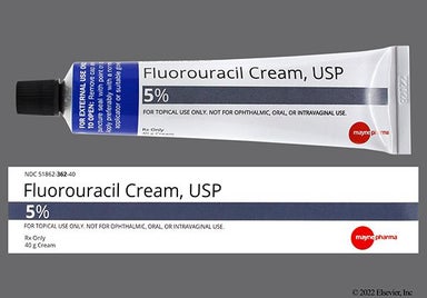 White Not applicable - Fluorouracil 5% Topical Cream