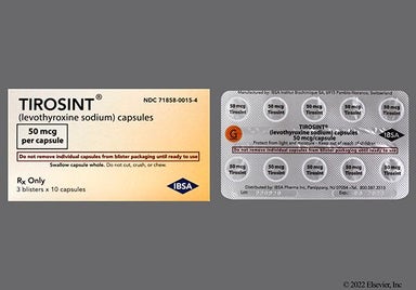 Amber G - TIROSINT 50mcg Capsule