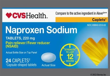 Blue Oval L368 - CVS Naproxen Sodium 220mg Caplet