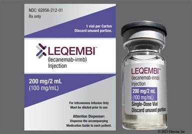 yellow - LEQEMBI 200mg/2mL Solution for Infusion