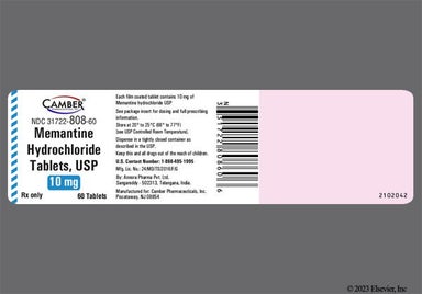 Gray Oblong J And 48 - Memantine Hydrochloride 10mg Tablet