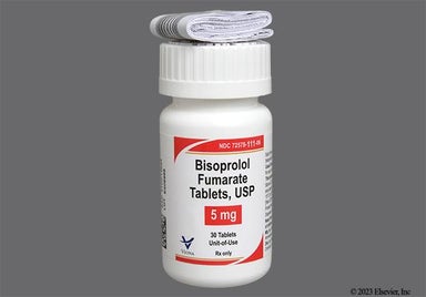 Pink Round 111 - Bisoprolol Fumarate 5mg Tablet