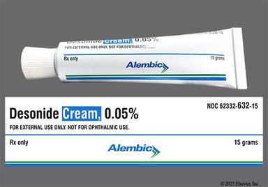 white - Desonide 0.05% Topical Cream