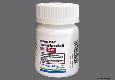 White Round L And 515 - Lurasidone Hydrochloride 20mg Tablet