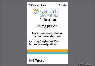 white - LAMZEDE 10mg Powder for Injection