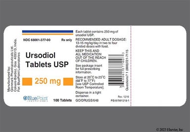 White Oval 250 And G 7-2 - Ursodiol 250mg Tablet