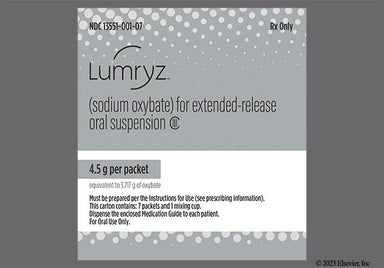 white - Lumryz 4.5g Extended-Release Granules for Suspension