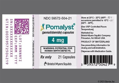 Blue Poml 4 Mg - Pomalyst 4mg Capsule
