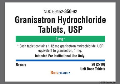 White Triangle G1 - Granisetron Hydrochloride 1mg Tablet