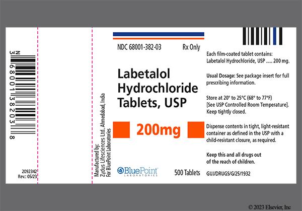LABETALOL HYDROCHLORIDE tablet, film coated