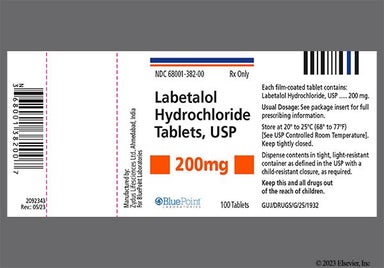 White Round 7 99 - Labetalol Hydrochloride 200mg Tablet